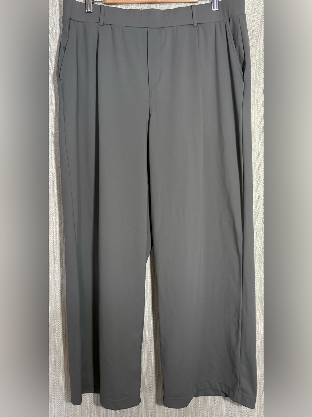 HALARA Gray Wide-Leg Dress Jumpsuit Pants